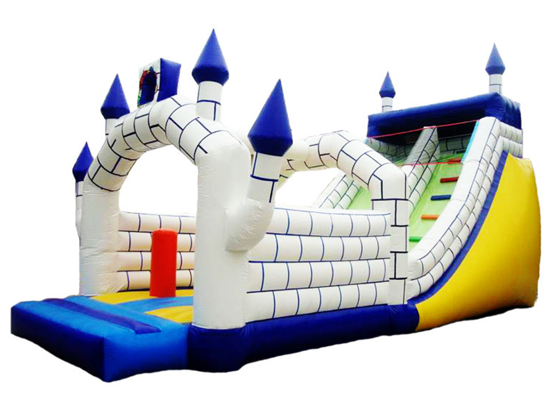 Castillo inflable para saltar con tobogán